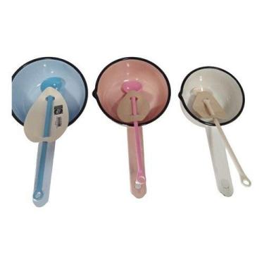 Imagem de papeiro e colher rosa - AGATA