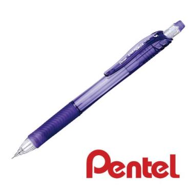 Imagem de Lapiseira 0,5mm Energize-X PL105 Cores Variadas Pentel, Roxo