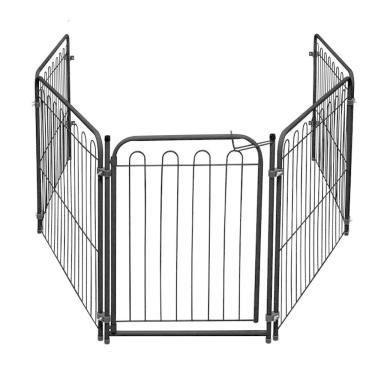 Imagem de Kit Cercado Cachorro Pet 4 Módulos + Portão - - 82x68Cm - 30.034.02 - Preto