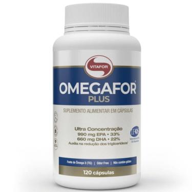 Imagem de Omegafor Plus EPA 990mg+DHA 660mg (120 Caps) - Vitafor
