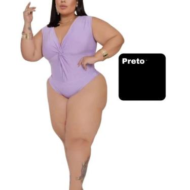 Imagem de Body Nó Plus Size Modelo Regata Sensualidade Modernidade - On.shop, Pr