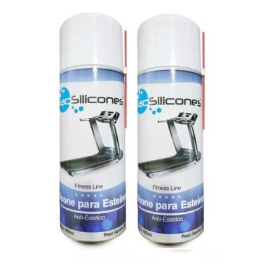 Imagem de Kit 2 Silicone Óleo Lubrificante Spray Esteira 480 Ml Jac - Jac Silico