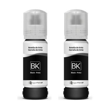 Imagem de Kit com 2 bk Tinta Preta 544  L3210 3150 L3250 L3160 L5290 - ecologycp