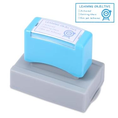 Imagem de Carimbo de objetivos de aprendizagem, carimbo autotintado para professores, aprendizagem, escritório, papelaria para sala de aula, professores, escritório