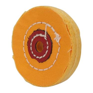 Imagem de 75mm 3 pol. Roda de moagem de cerâmica Almofada de polimento abrasiva Remoção de ferrugem de metal Roda de polimento para furadeira de bancada Acessórios de ferramentas rotativas, Roda de pano amare