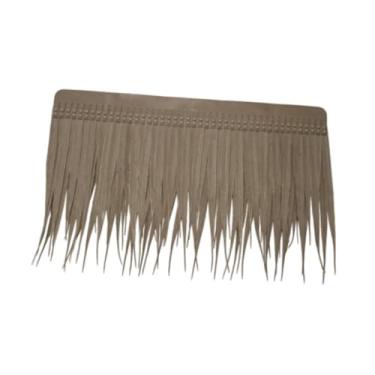 Imagem de Ioensy Acessórios para cobertura de palha mexicana Decoração de jardim Pátio Guarda-chuva Cobertura Mini Bar Telhado de palha Telhado de palha para Bar Tiki, Style a