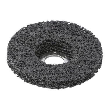 Imagem de 1PC Disco de tira de polimento Roda abrasiva Removedor de ferrugem para rebarbadora de ângulo Carro Caminhão Motocicletas Polimento, Preto, 100x16mm Grão