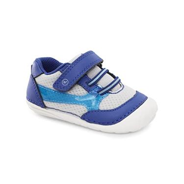 Imagem de Stride Rite Sapato casual unissex para bebês Sm Kylin, Azul, 16