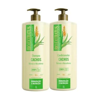 Imagem de Kit Shampoo e Condicionador Bio Cachos 1L