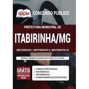 Imagem de Apostila Prefeitura de Itabirinha - MG - Motorista I, Motorista II e M