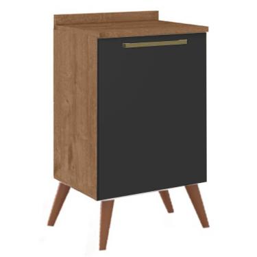 Imagem de Balcão Favorita 1 Porta para Cozinha Zanzini Preto