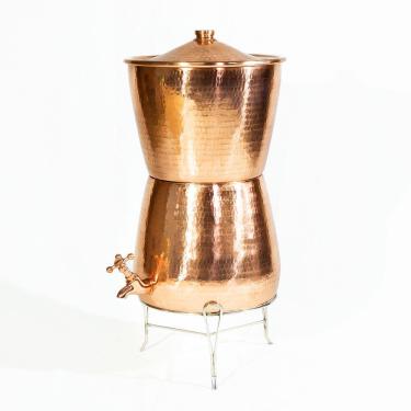 Imagem de Purificador de Água em Cobre Puro Artesanal Filtro Ayurveda