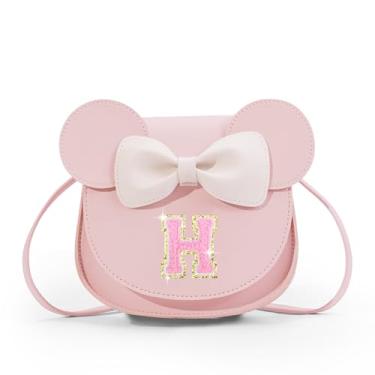 Imagem de Bolsa Todder para meninas, presente para meninas, bolsa infantil, bolsa tiracolo para meninas, presente de aniversário fofo, rosa, H