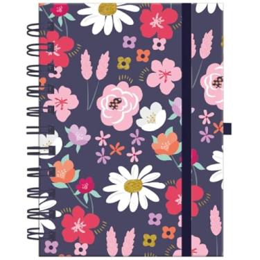 Imagem de Molin Caderno A6 Argolado Flowers - 170x235mm - 1 Unidade