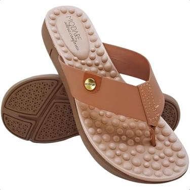 Imagem de Chinelo Feminino Modare Ortopedico Massageador Bolinhas Tamanco - Tamanho 36