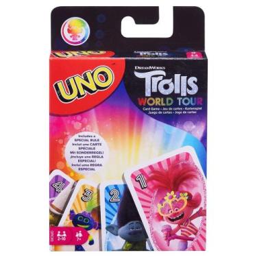 Imagem de Jogo De Carta Uno Trolls World Tour Mattel Games