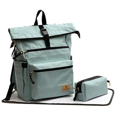 Imagem de Mochila Baby Nut Rolltop Verde Água