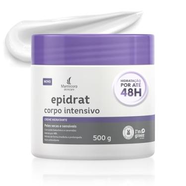 Imagem de Creme Hidratante Epidrat Corporal Intensivo - 500g - Hidratação e Nutrição - Para Peles Secas - Fórmula de Longa Duração e Rápida Absorção - Mantecorp