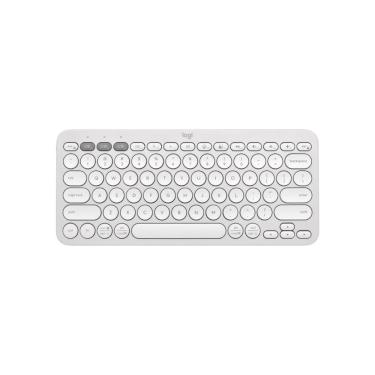 Imagem de Teclado sem Fio Logitech K380S - Padrao US - Branco - Bluetooth - 920-011790