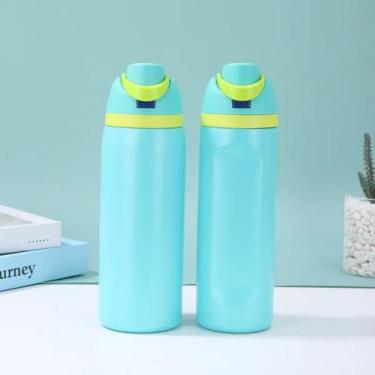 Imagem de Garrafa Termica 570ml/720ml/960ml Compacta Com Alça e 2 bicos Ideal Es