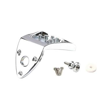 Imagem de Peça de reposição de bandolim para bandolim de 8 cordas, bandolim, guitarra, peça de instrumento musical com parafusos, substituição de ponte de bandolim