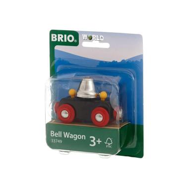 Imagem de Brinquedo de trem interativo brio World Bell Wagon Kids 3 +