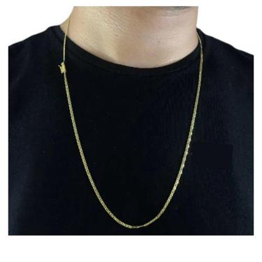 Imagem de Cordão Corrente Piastrine 2mm De Moeda Antiga