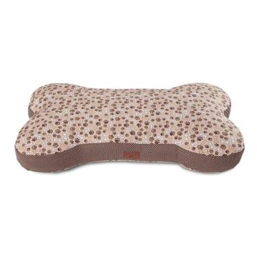 Imagem de Futon Pet cão e gato Colchonete Alto 100% Algodão - Riffo Store,  OSSO