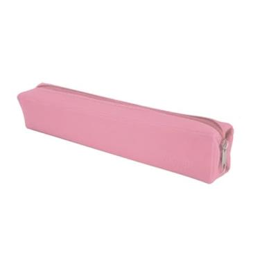 Imagem de Estojo Escolar Tubo Quadrado Slim (Rose - Rosa)
