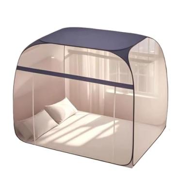 Imagem de Tenda de Mosquiteiro Dobrável de Poliéster com Mosquiteiro Dobrável Inferior Rede Mosquiteira Portátil Barraca Mosquiteira Porta Dupla