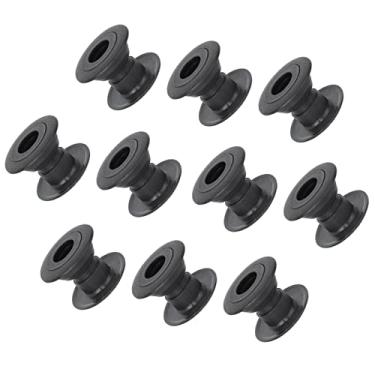 Imagem de Kimiss 10 par 5529 Rolução de Bolas de Futebol 15,8 mm- Rolamentos Pebolim Mesa Mesa Plástico Ecológicos Com Bola Aço- Acessório Jogo Futebol Aço para