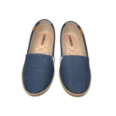 Imagem de Sapatilha Moleca Alpargatas Tecido Denim Fresh Feminina Casual Confort