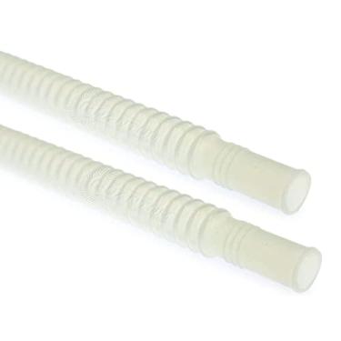 Imagem de HFP-FH99-300 [QTY 2] Linha de mangueira flexível corrugada de 9 mm x 9 mm x 300 mm para montagem da bomba de combustível - Compatível com E85