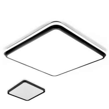 Imagem de Lustre Plafon LED 3 em 1 Sobrepor Iluminaçao Decoraçao Casa Quarto Sal