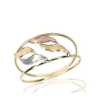 Imagem de Anel de ouro 18k Tricolor SSSS - Elegancy Joias, 14
