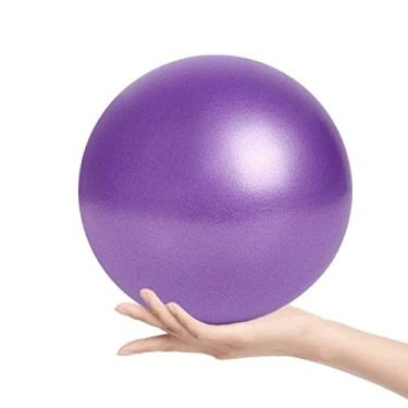 Imagem de Minmex Bola de exercício pequena – Anti explosão antiderrapante, estabilidade, 22 cm, com canudo inflável, mini bolas de Pilates ideais para ioga, exercícios, pilates, fisioterapia, alongamento do