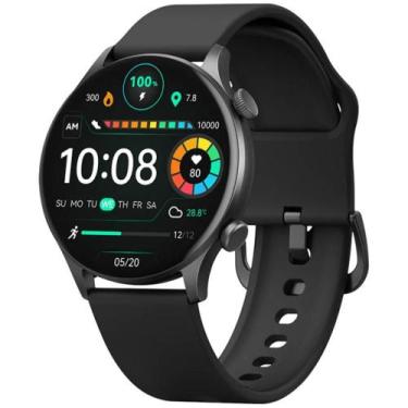 Imagem de Relógio Smartwatch Haylou Solar Plus Ls16 Tactical 1.43 Preto Silicone