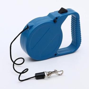 Imagem de Guia Retrátil para Cães e Gatos, 3 metros, Corda com Trava de Segurança 3 metros