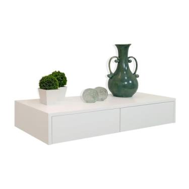 Imagem de Aparador Penteadeira Console Suspenso Branco Laca