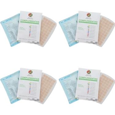 Imagem de Kit 4 Agulha Auricular Complementar com Micropore - Cartela com 50 Unidade