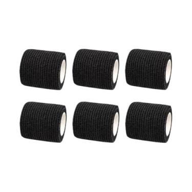Imagem de Bandagem Elástica Esportiva Autoadesiva, 6 Peças, Para Pulso, Palma Da