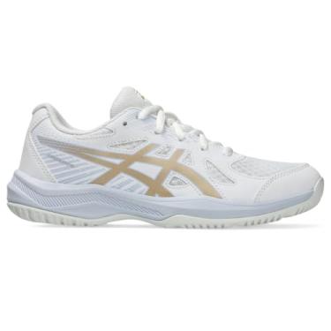 Imagem de ASICS Tênis esportivo infantil unissex, Branco/champanhe, 15