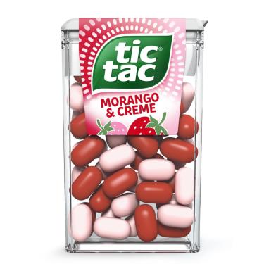Imagem de Tic Tac Pastilhas Sabor Morango e Creme 14,5g