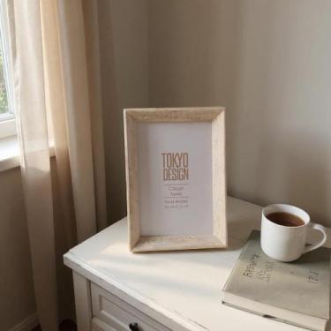 Imagem de Porta Retrato Basic Tokyo Design Kyoto Moldura MDF 10x15cm