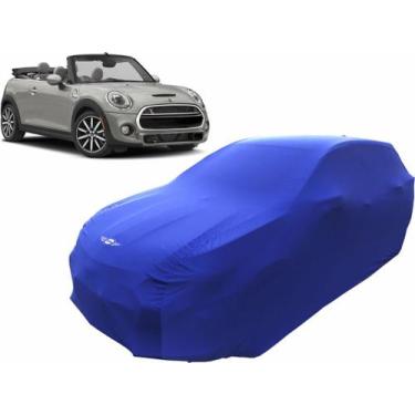 Imagem de Capa Mini Cooper Cabrio Cabriolet S Automotiva Para Carro - Mz, Azul
