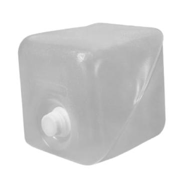 Imagem de YIJU Recipiente de água dobrável, multifuncional, portátil, leve, para acampamento, armazenamento de água, cantil para churrasco e caminhadas, 10l Sem Torneira