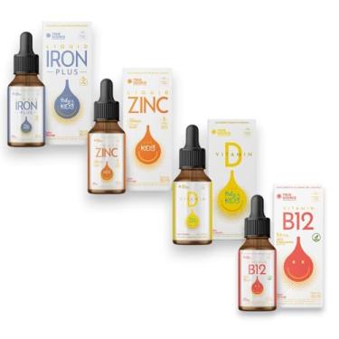 Imagem de Combo multivitaminas kids: Ferro+Zinco+Vit D+Vit B12