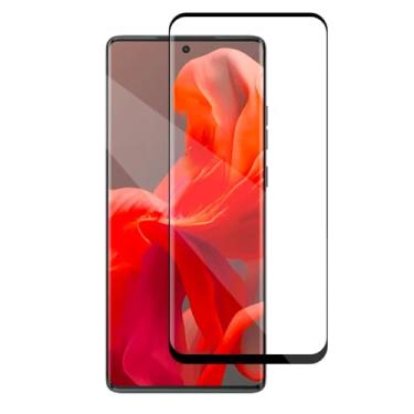 Imagem de Película de Vidro 9H Borda Curva Compatível MotoroIa Moto G85 Proteção Anti-Impacto