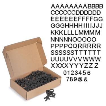 Imagem de Ilyapa 167 peças de ímãs do alfabeto letras e números magnéticos para quadro branco, placas de quadro-negro e geladeira, ímãs ABC, letras magnéticas macias e duráveis do alfabeto de espuma vinílica