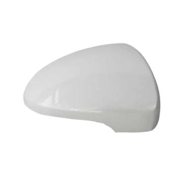 Imagem de Acessórios para carro Espelhos retrovisores Capa Espelho retrovisor Shell Habitação Cor Pintada Compatível Para Hyundai Tucson 2015 2016 2017 2018-2020(1pcs pearl white R)